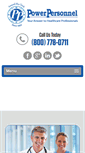 Mobile Screenshot of powerpersonnel.com